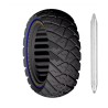 Solid all-terrain tire 90/65-6.5  - 2  