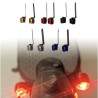 Rear warning side lights kit.  - 1 Rear warning side lights kit.
Install an extra kit of rear warning lights
Rear side light kit