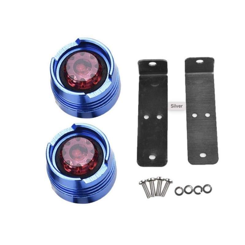 Rear warning side lights kit.  - 3 Rear warning side lights kit.
Install an extra kit of rear warning lights
Rear side light kit