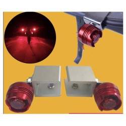 Rear warning side lights kit.  - 7 Rear warning side lights kit.
Install an extra kit of rear warning lights
Rear side light kit