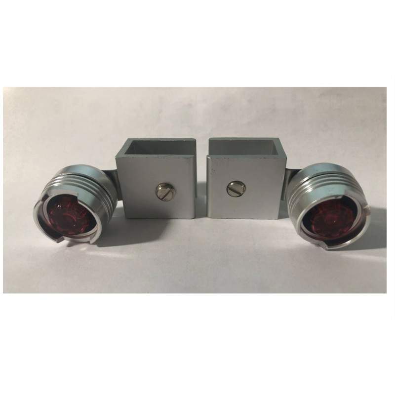 Bakre sidoljussats.  - 9 Bakre sidoljussats.
Installera en extra sats med bakre varningsljus
Bakre sidoljussats. Med denna varni