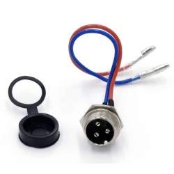 Ladeanschluss an GX16-Stecker für Roller, Fahrrad oder Elektrofahrzeug  - 1 Ladeanschluss an GX16-Stecker für Roller, Fahrrad od