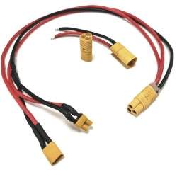 Cable de conexión conmutada para batería externa compatible con patinete, bicicleta eléctrica o similar  - 1 Cable de conexión c