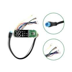 Valdymo skydelis - ekranas Ninebot Max G30 su dviem nepriklausomais stabdžių svirties laidais Segway - Ninebot - 3 Valdymo skyde